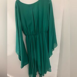 SUNSET DRESS - EMERALD